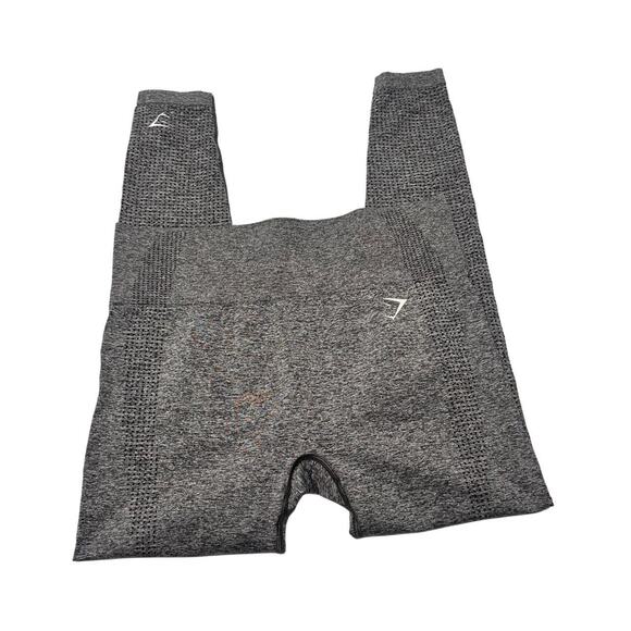 Gymshark Women Size Large Vital Seamless Grey Leggings - Picture 1 of 3
